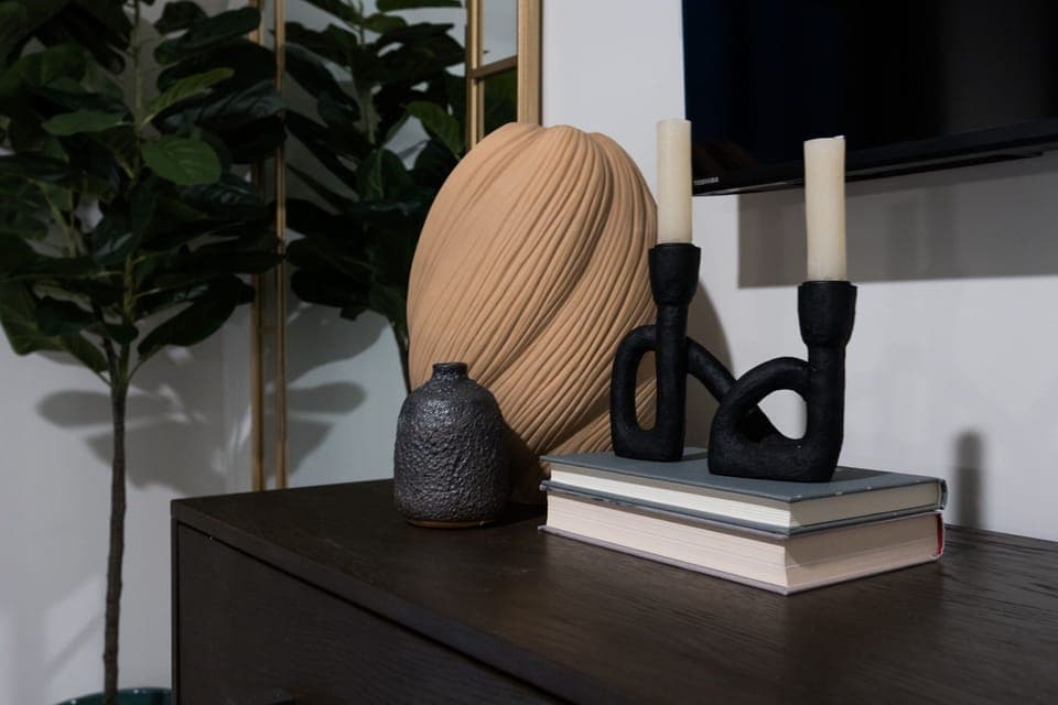 Designer curated furniture and decor.