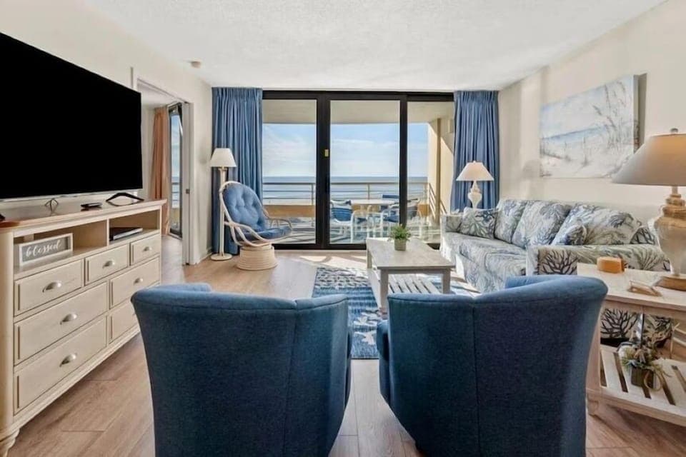 View to the ocean