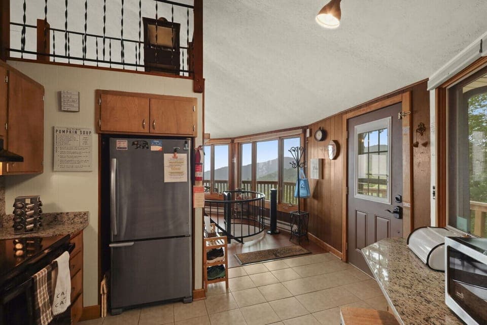 View from kitchen