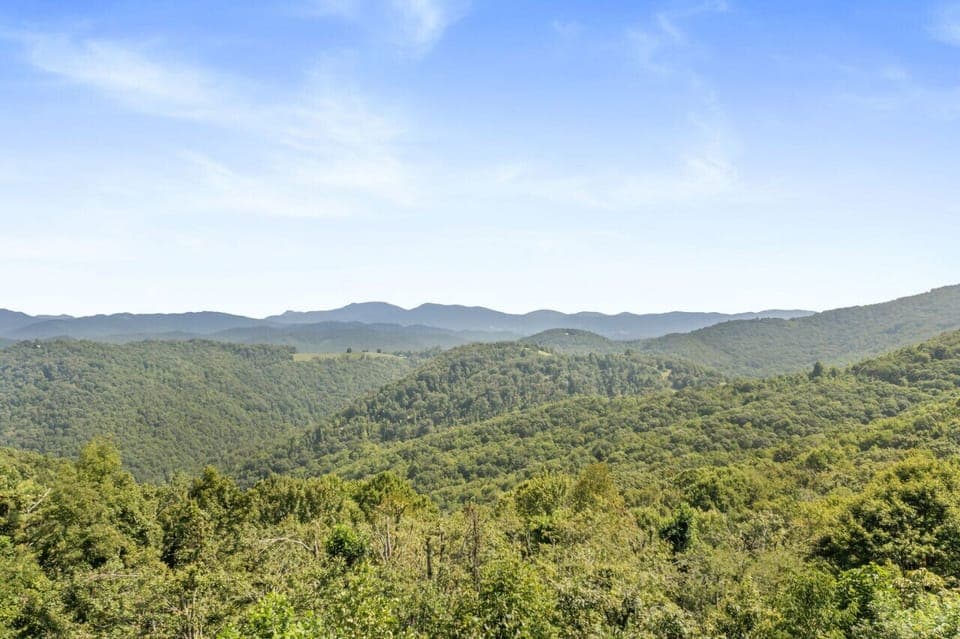 Gorgeous view from the deck