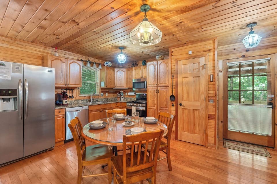 Fully equipped kitchen for you to cook for your family or just enjoy a cup of coffee.