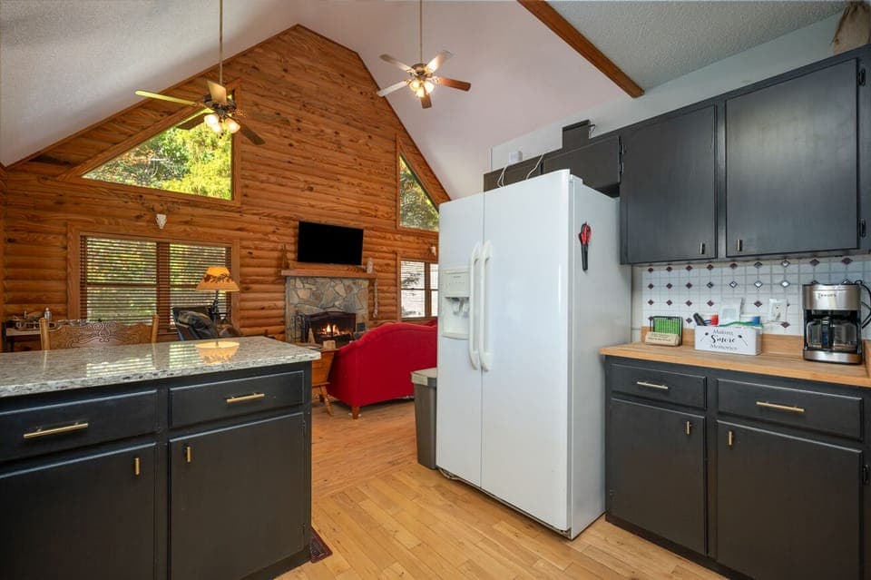 Back inside- Fully Equipped Kitchen