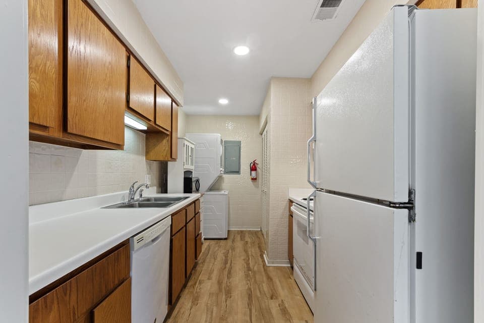 Fully equipped kitchen