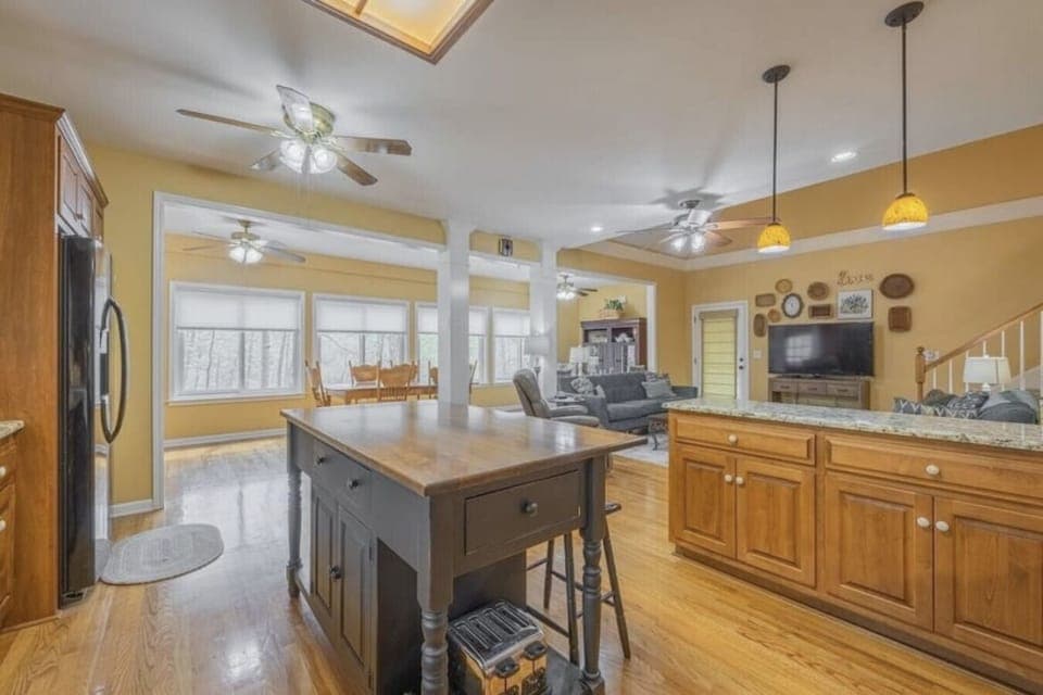 View to dining area