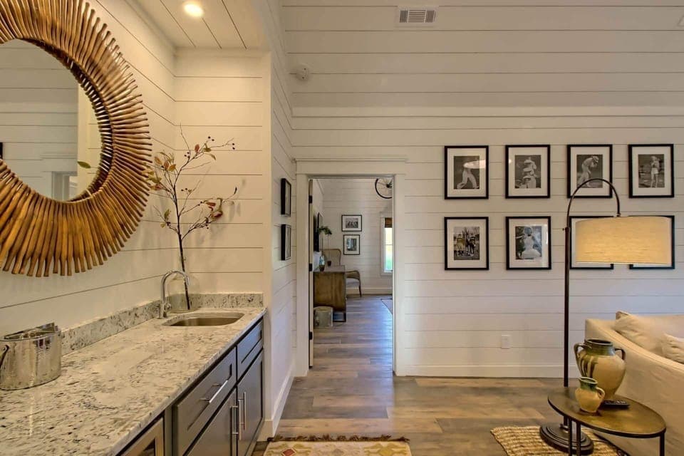 Luxury Cottage | Living area | 55-inch LED TV with digital channels, Netflix, smart speakers