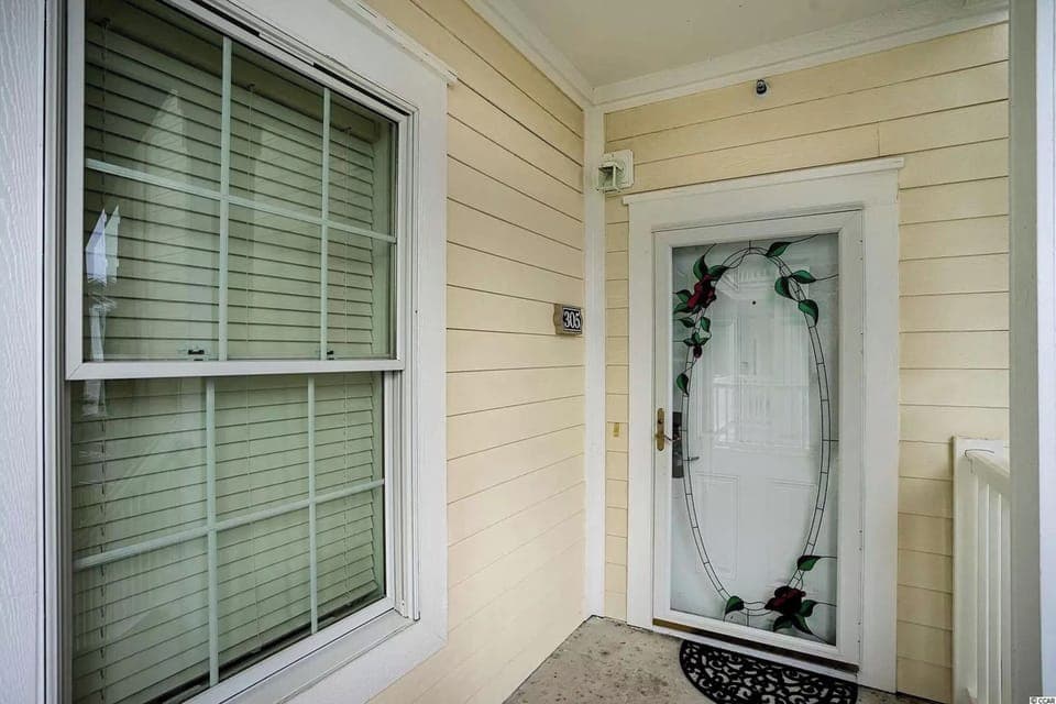 Interior entrance