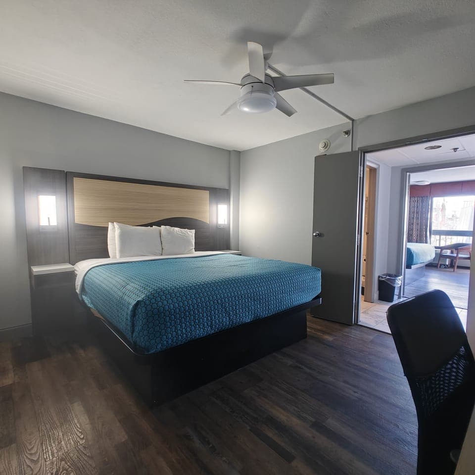 Suite, 2 Bedrooms | Iron/ironing board, free WiFi, bed sheets