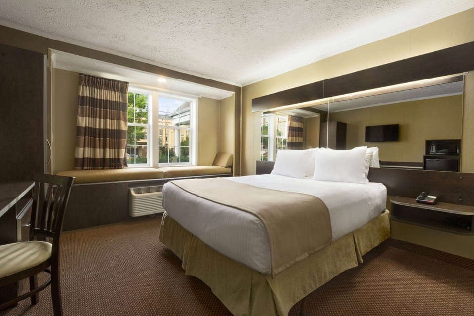 In-room safe, desk, iron/ironing board, free cribs/infant beds