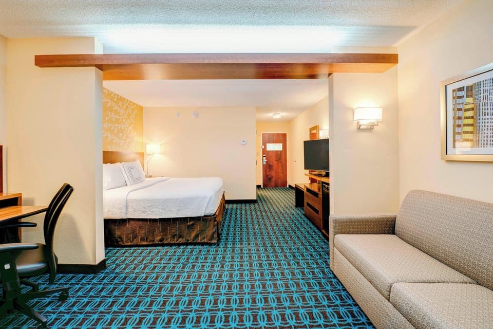 In-room safe, desk, blackout drapes, iron/ironing board
