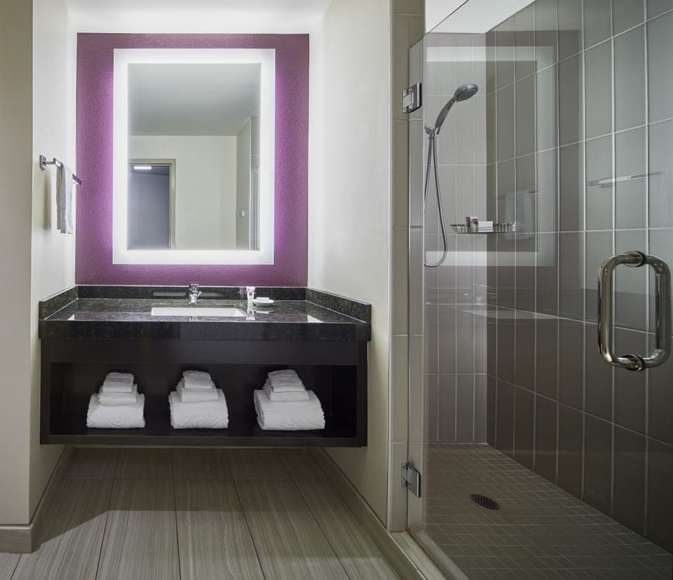 In-room safe, desk, laptop workspace, blackout drapes