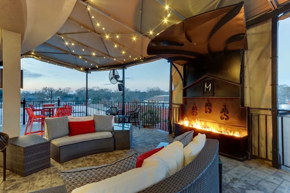 Rooftop terrace