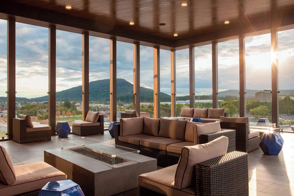 Rooftop bar