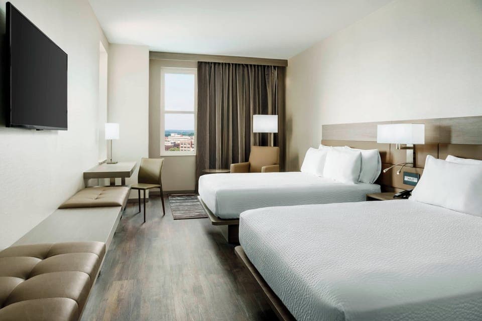 In-room safe, desk, blackout drapes, iron/ironing board