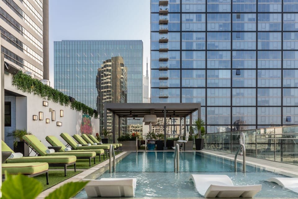 Rooftop terrace