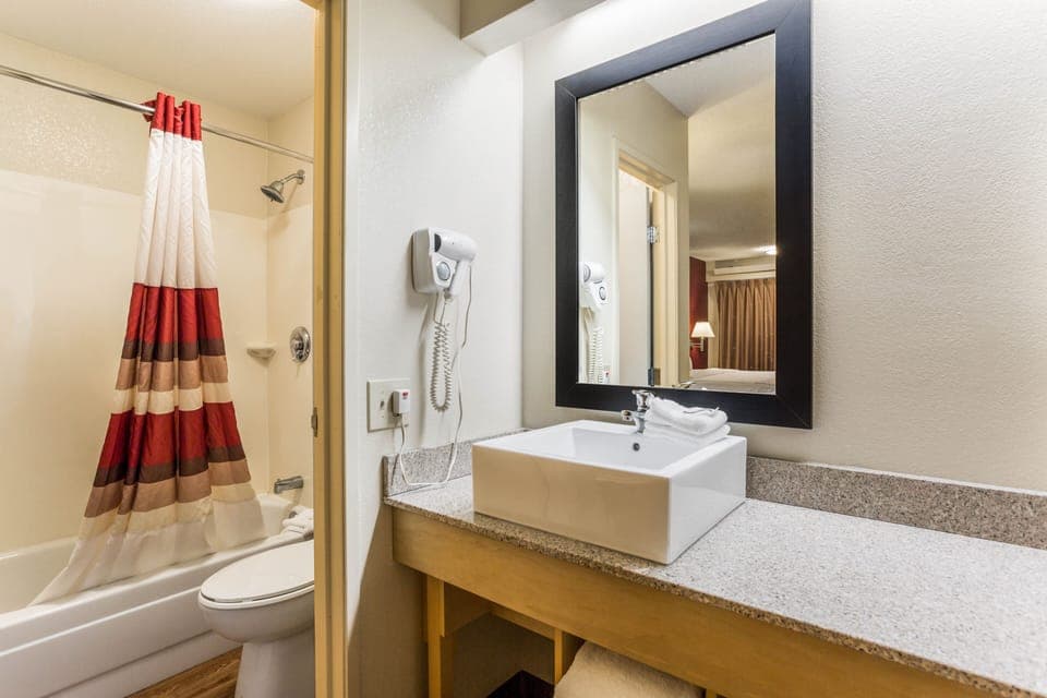 Free toiletries, hair dryer, towels, soap