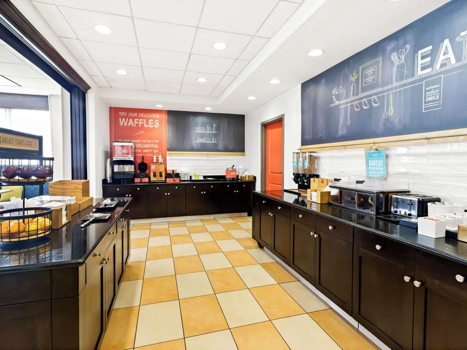 Free daily breakfast