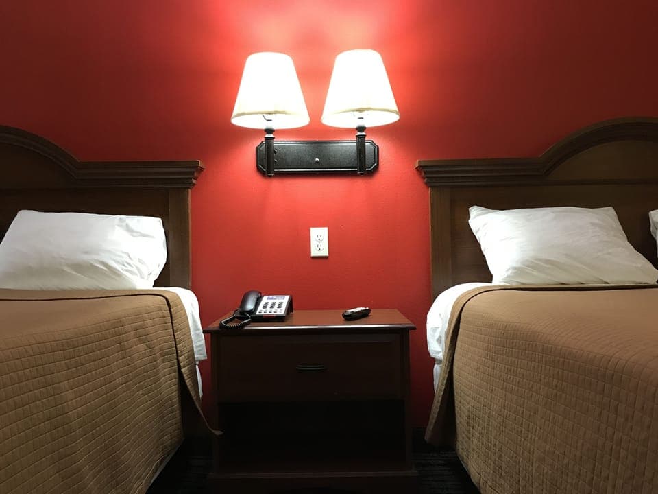 Room, 2 Queen Beds | Desk, iron/ironing board, free WiFi, bed sheets