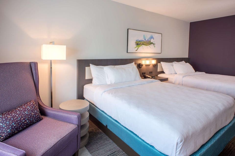 Egyptian cotton sheets, premium bedding, pillowtop beds, in-room safe
