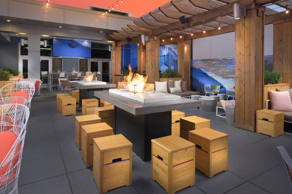 Rooftop bar