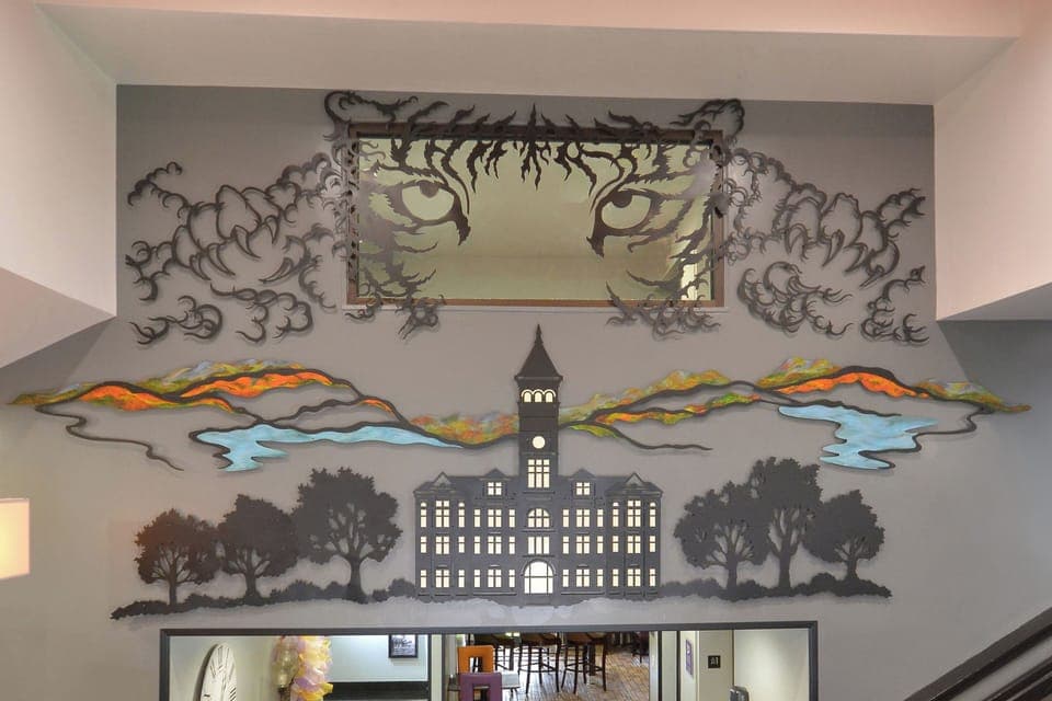 Interior entrance