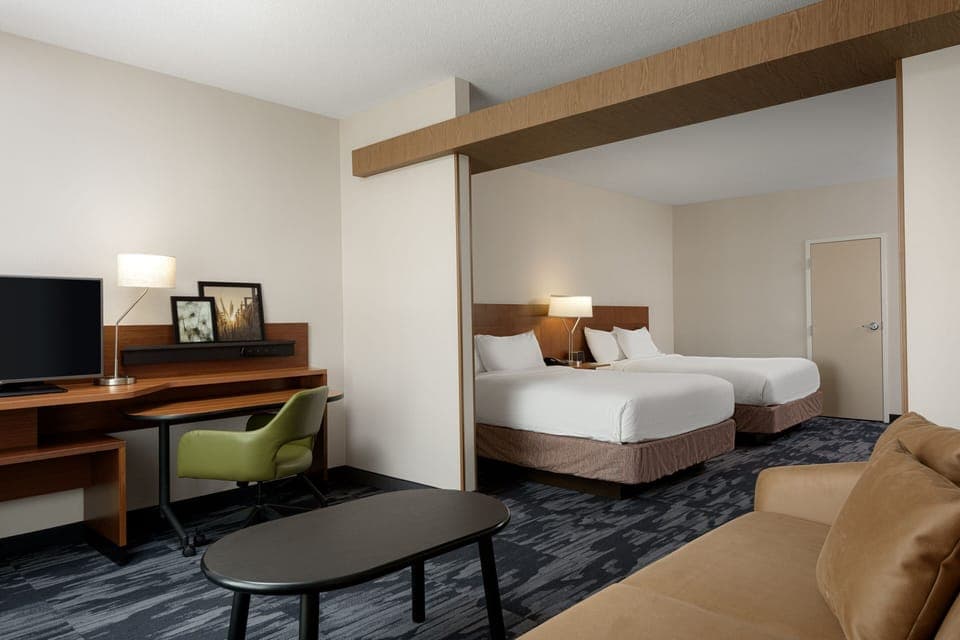 Suite, Multiple Beds | In-room safe, desk, iron/ironing board, free WiFi