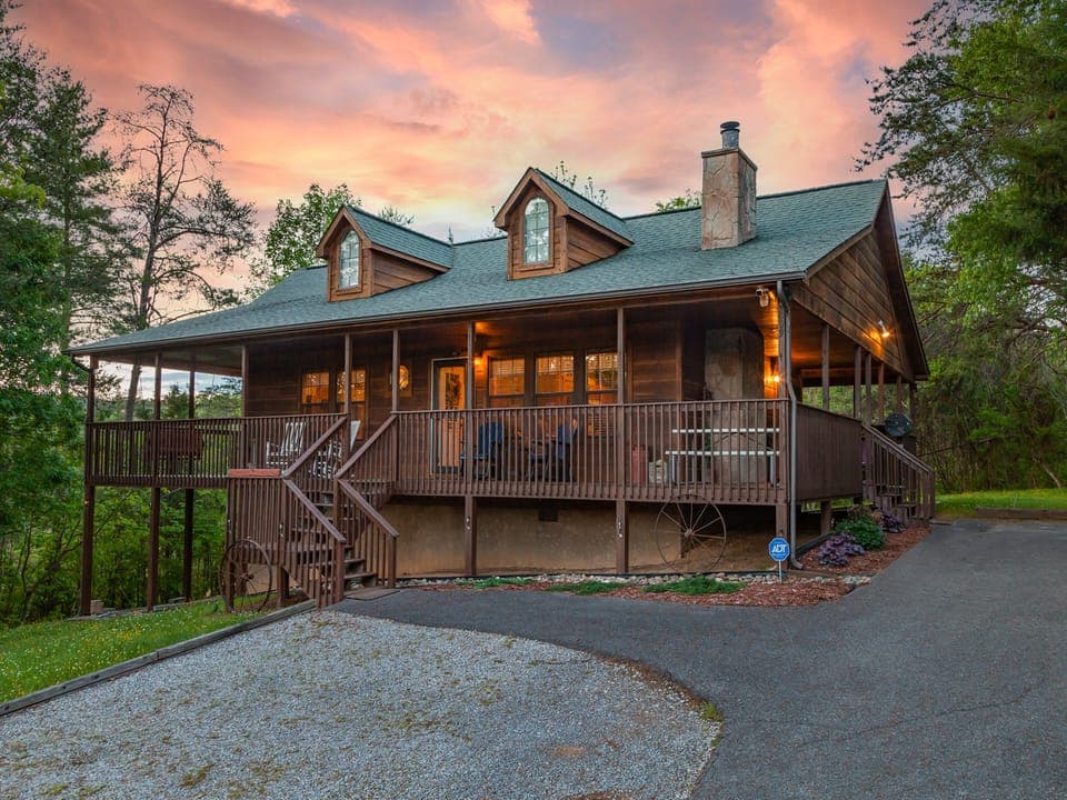 Main House Twlight Photo