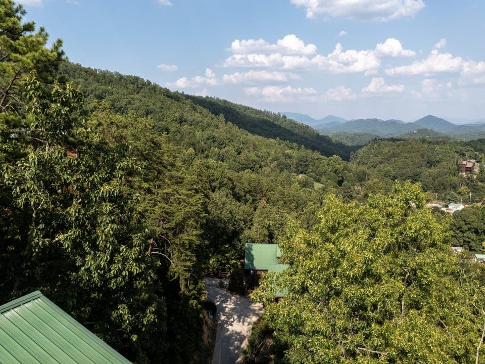 Drone shot with View