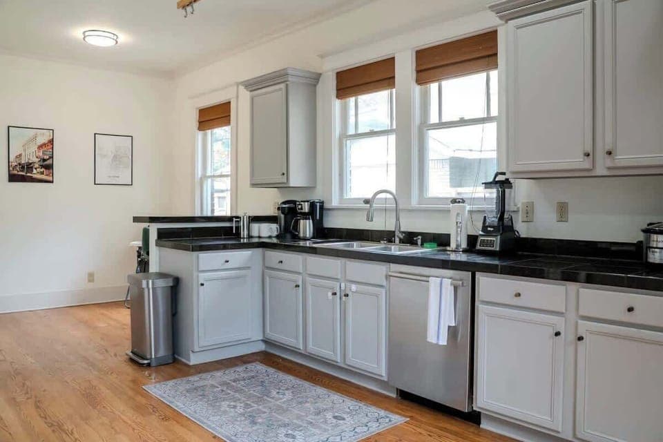 Spacious kitchen