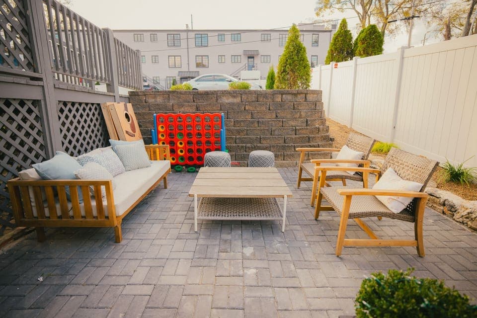 Shared Back Patio