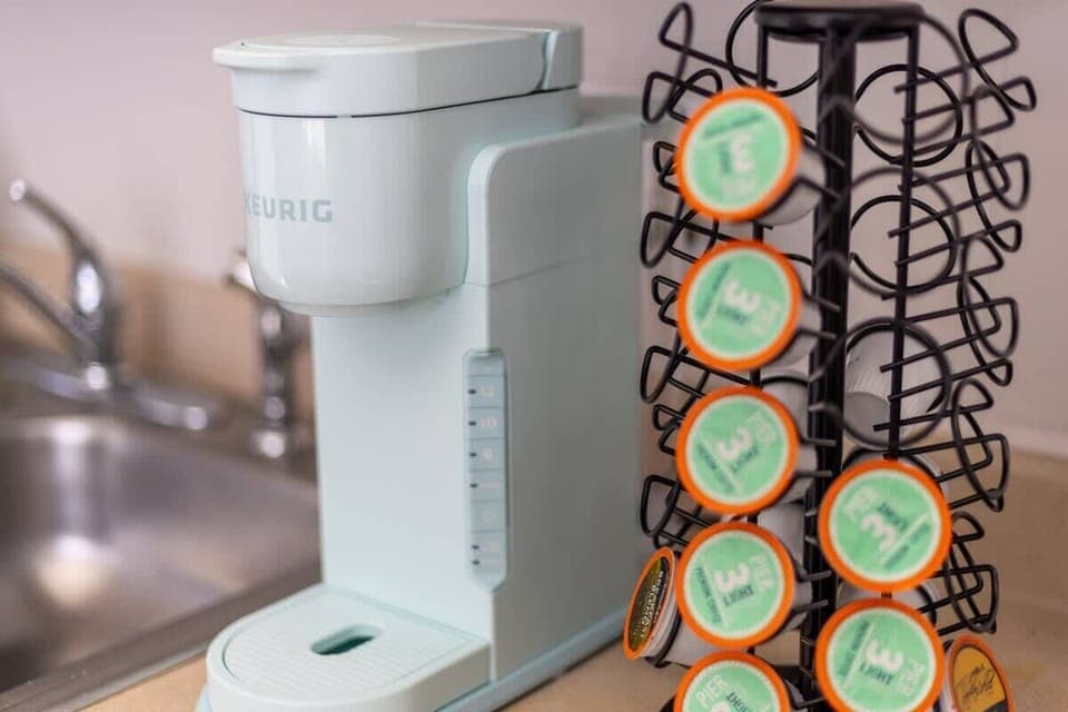 Enjoy the convenience of a coffee maker, ready for fresh, hot coffee whenever you need it during your stay.