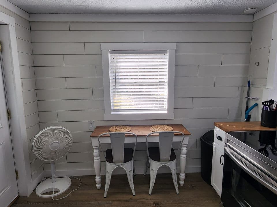 Eating area for 2