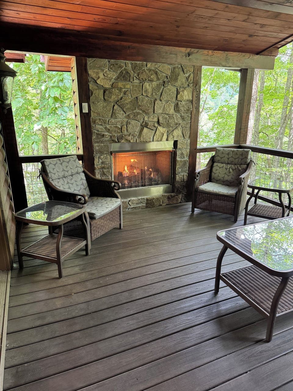 Deck off Primary Bedroom and Family Room