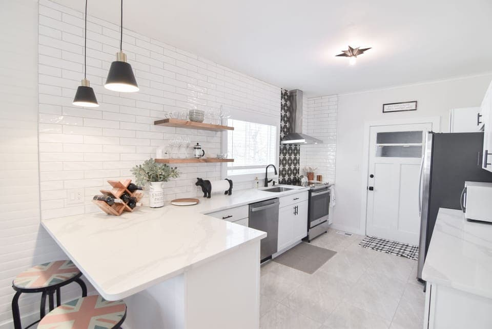 All new kitchen that is fully equipped. 