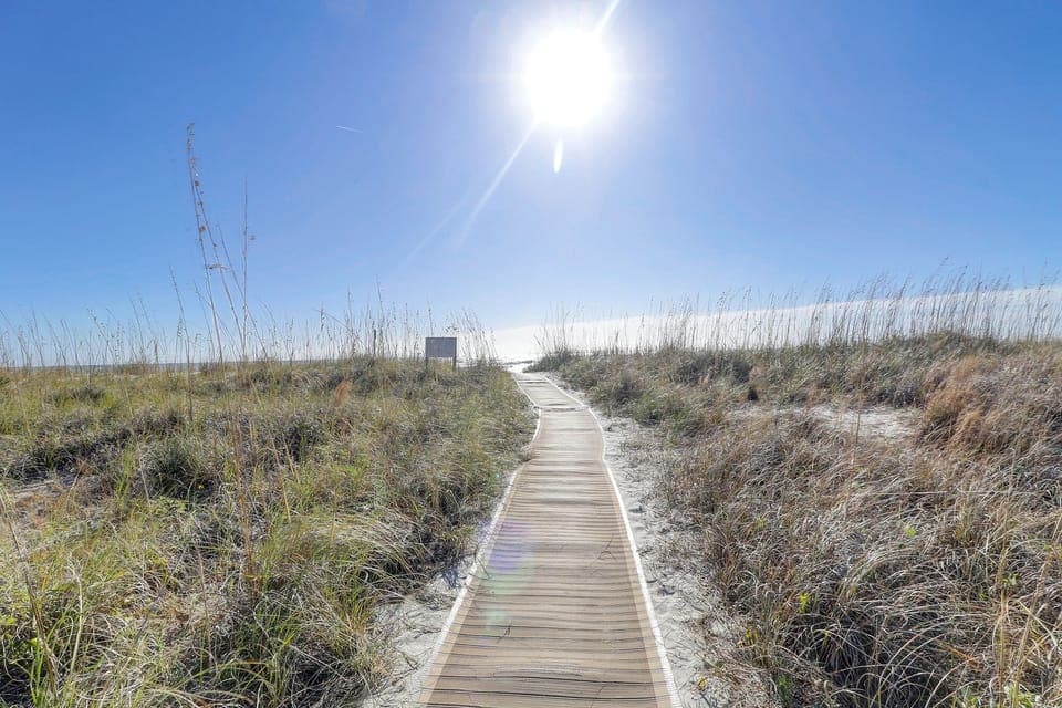 Beach walk