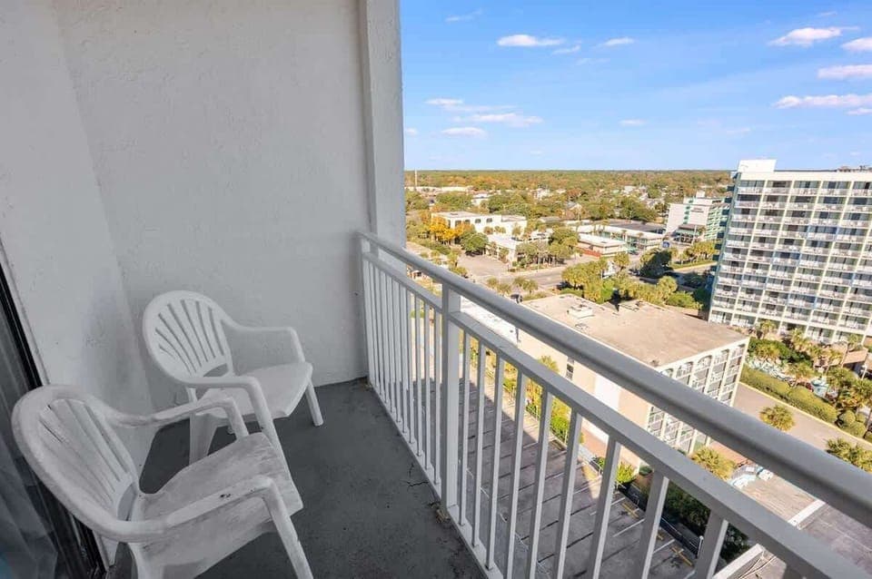 Amazing View from the Balcony!