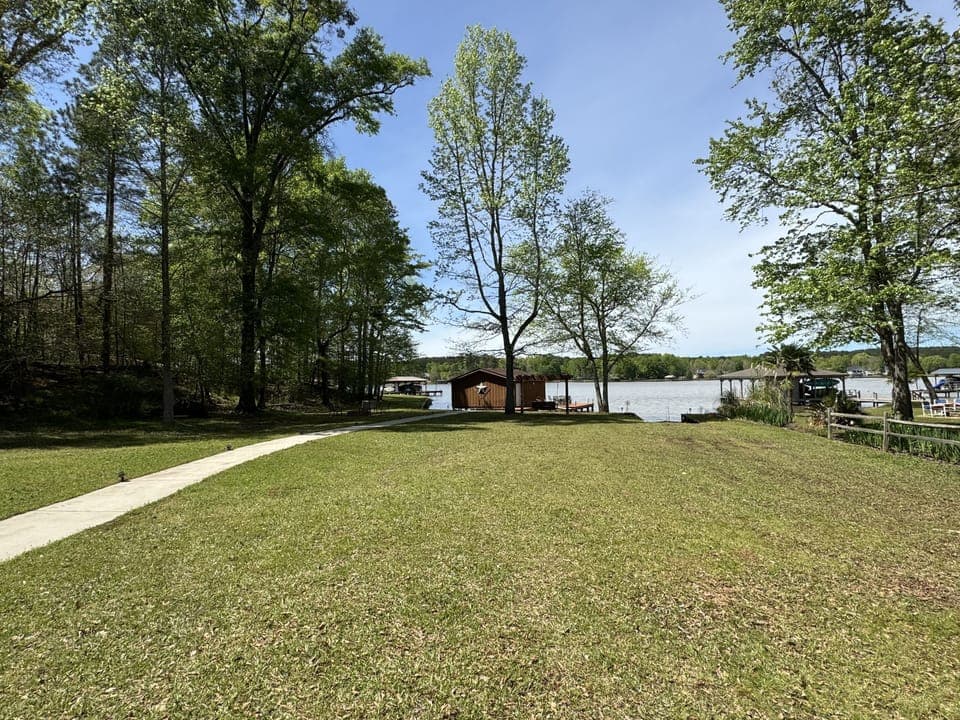 Lake rear view