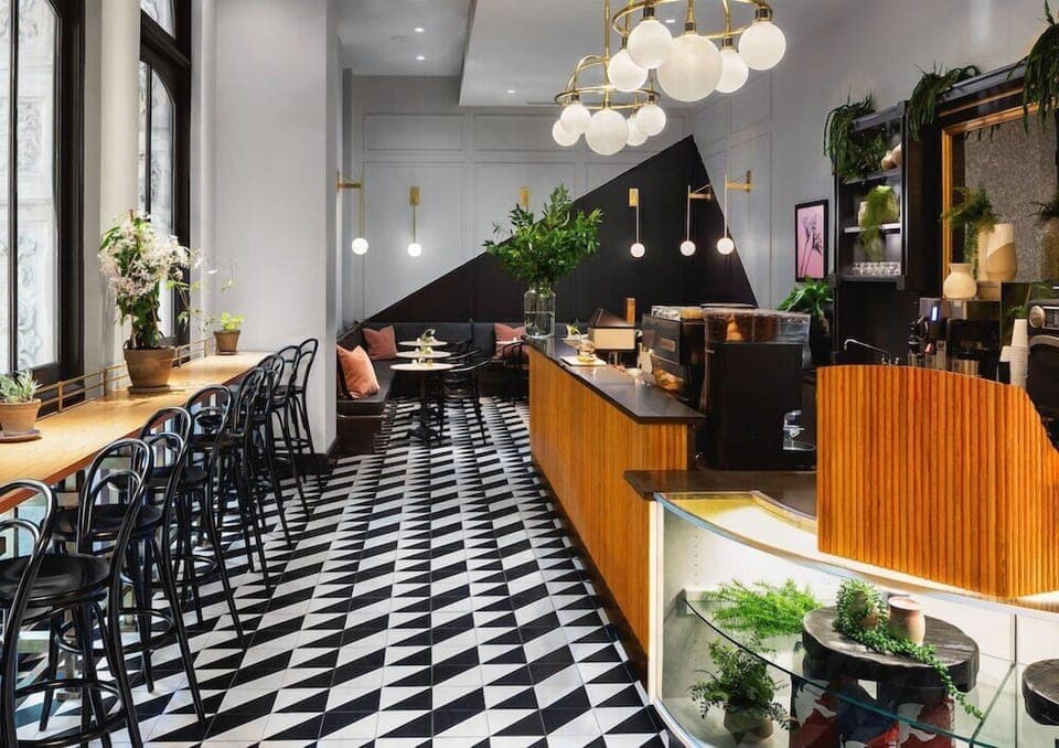 Breakfast area