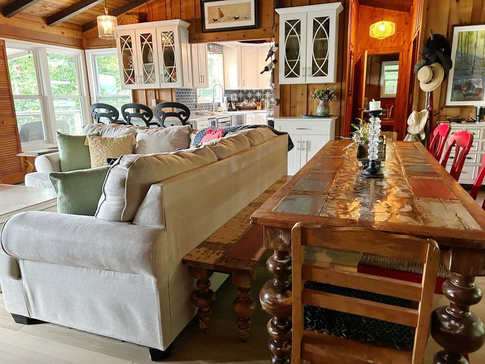 We loved the open floor plan.