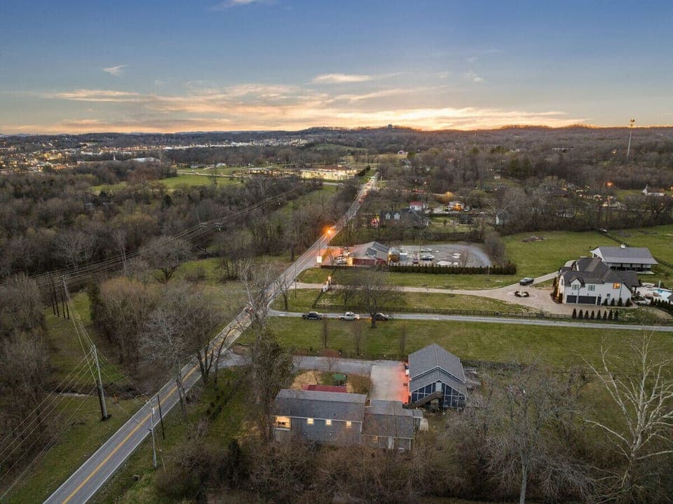 Scenic aerial views