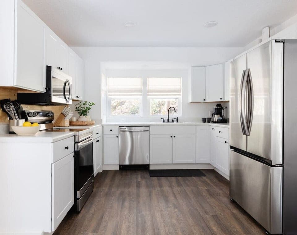 Full stocked kitchen with Keurig Duo and Brand New Appliances