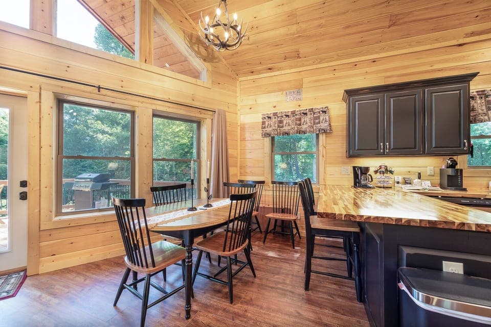 Great Views from Dining Table!