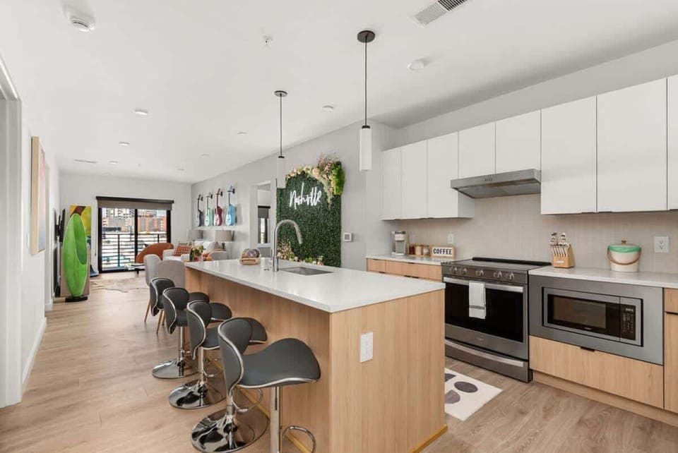 Where culinary magic happens! Our kitchen island is the heart of every meal, a gathering place for family and friends to create memories and savor delicious moments.