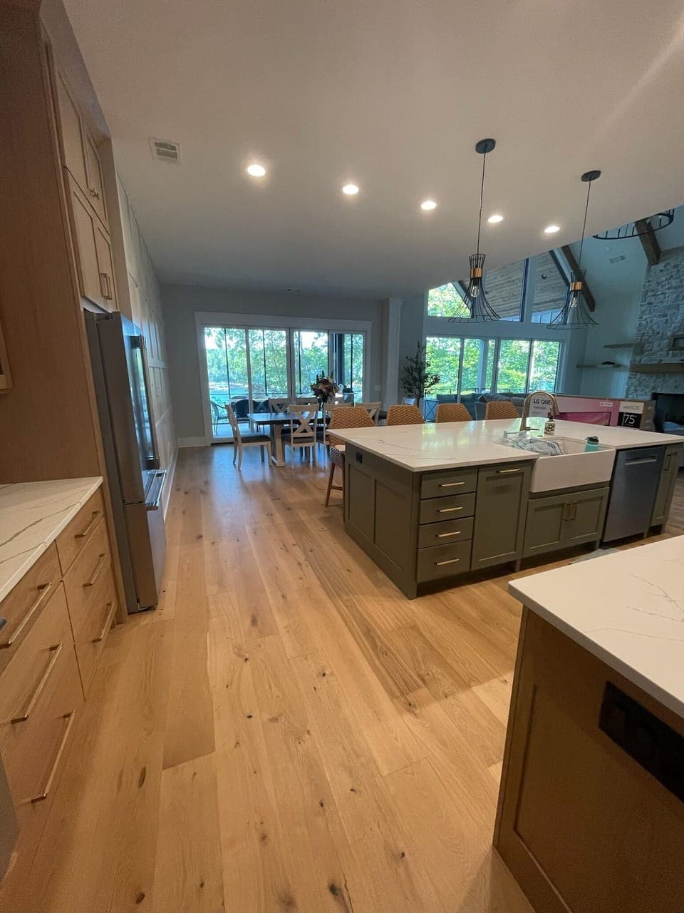 Kitchen and dining