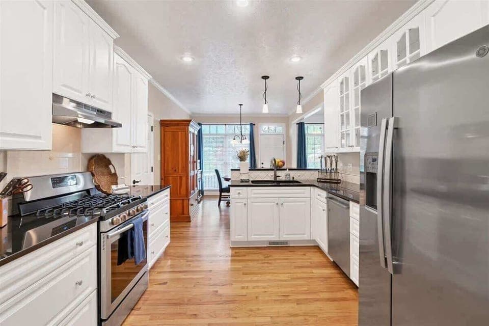 Well stocked kitchen