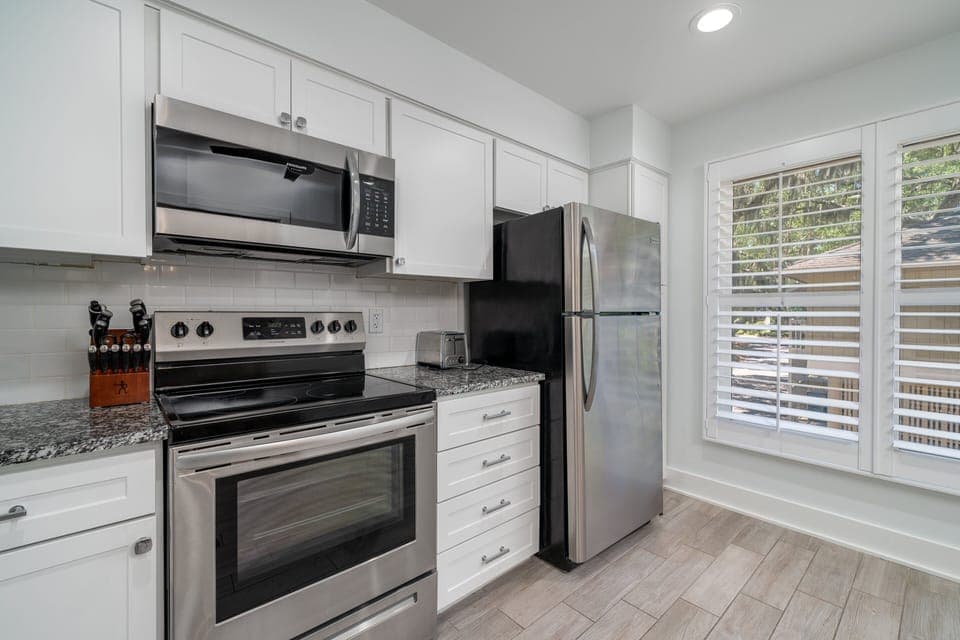 Stainless steel appliances