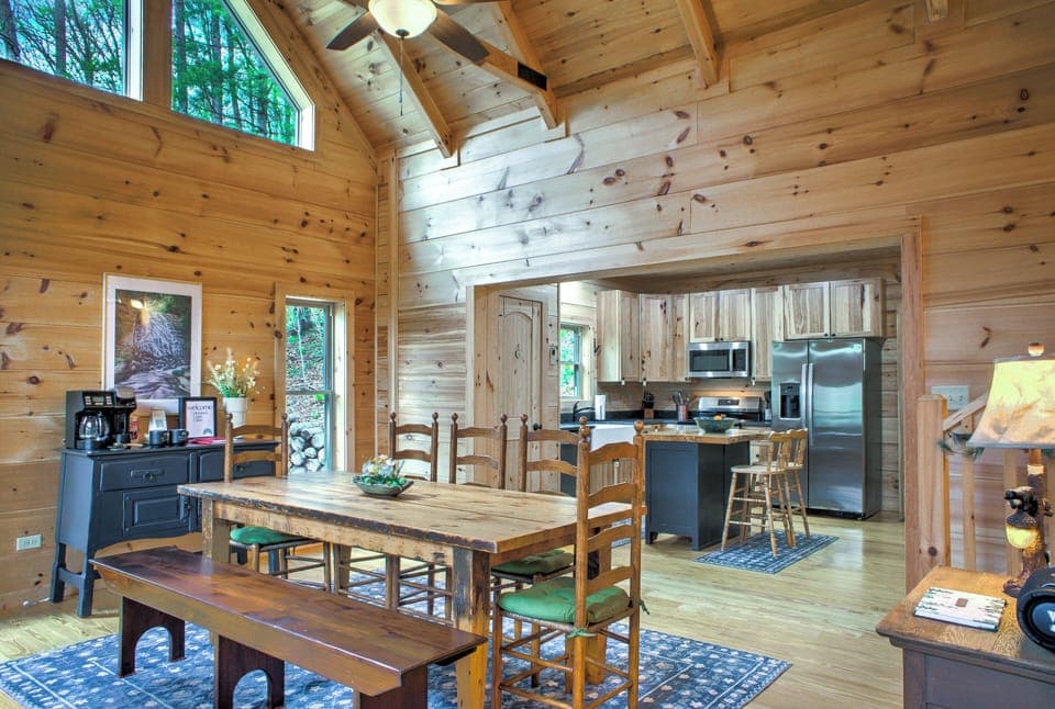 Dining Area with Table for 8