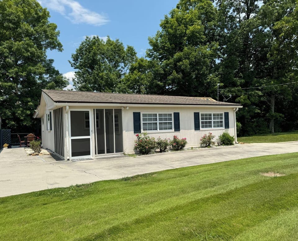 Exterior of house