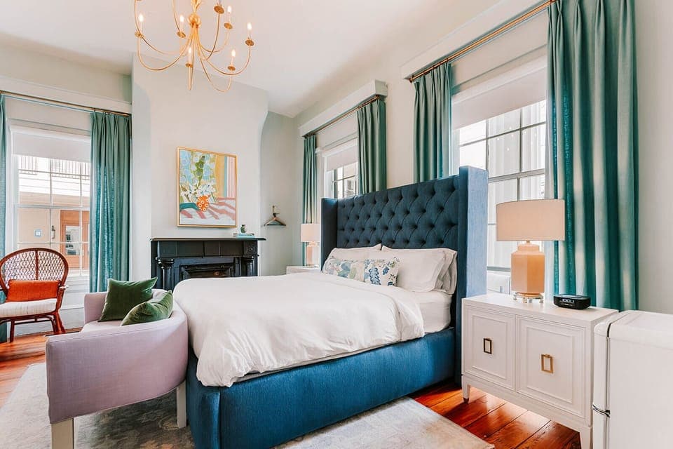 Zeus Guest Room in The Athenian, features king size bed