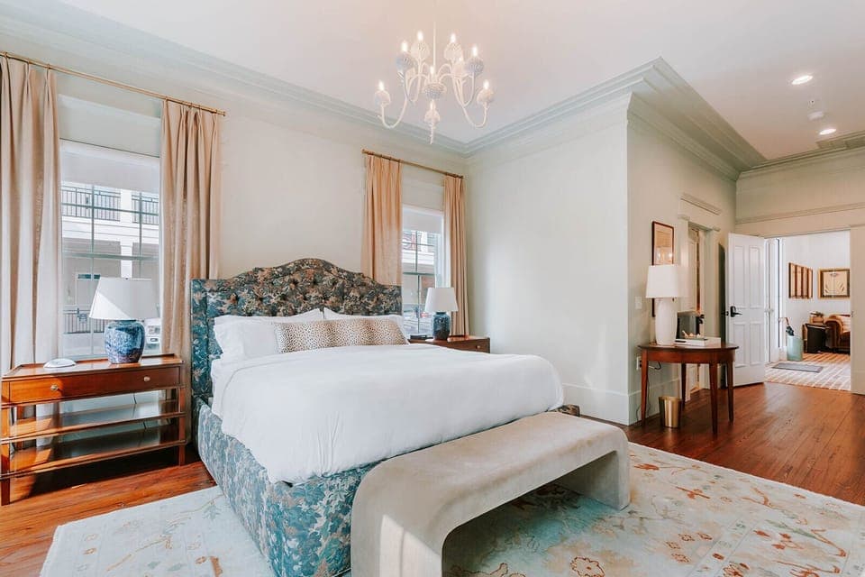 Apollo Guest Room in The Athenian, historic inn downtown Athens, Georgia