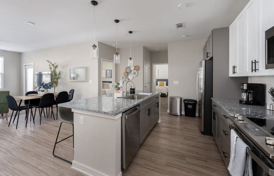 Breakfast bar for four!